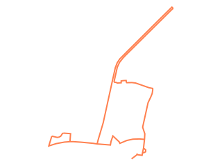 Map showing location of Orange: Orange